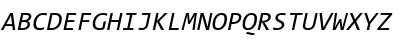 Download TheSans Mono Regular Italic Font