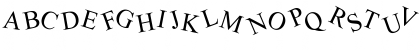 Download Crooked Regular Font Uppercase Preview