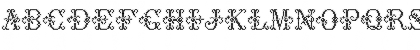 Download Cross Stitch Delicate Regular Font Uppercase Preview
