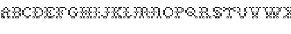Download CrossStichSSK Regular Font Uppercase Preview
