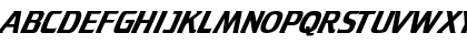 Download Cruiser Italic Font Uppercase Preview