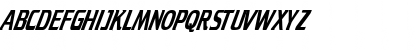 Download CruiserCondensed Italic Font Uppercase Preview