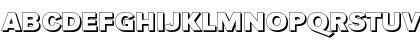 Download TomBeckerShadowE Bold Font Uppercase Preview