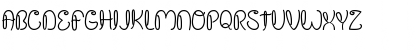 Download Crushed Out Girl Pen Font Uppercase Preview