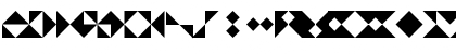 Download Triangles LT Regular Font Uppercase Preview