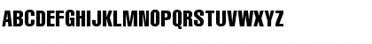 Download Triumvirate Compressed Regular Font Uppercase Preview