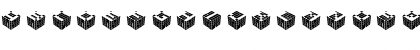 Download CUBICdot standard Font Uppercase Preview