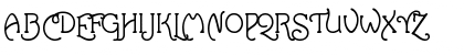 Download tsp adore 1 Regular Font Uppercase Preview
