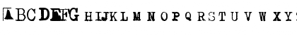 Download Typewriter from 286 Regular Font Uppercase Preview