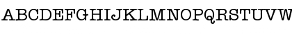 Download Typist Normal Font Uppercase Preview