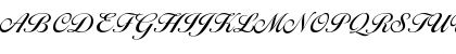 Download Ballantines Script EF Medium Regular Font Uppercase Preview