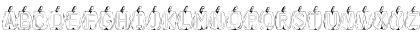 Download BALLS FONT Regular Font Uppercase Preview