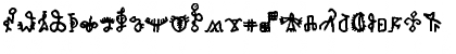 Download Bamum Symbols 1 Bamum Symbols 1 Font Uppercase Preview