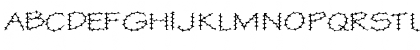 Download BarbedWireExtended Regular Font Uppercase Preview