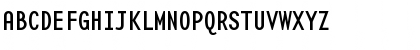 Download BaseMonoReg-Narrow Roman Font Uppercase Preview