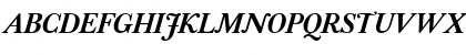 Download Baskerville Classico BoldItalic Font Uppercase Preview