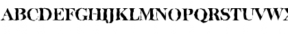 Download BaskervilleRandom-Xbold Regular Font Uppercase Preview
