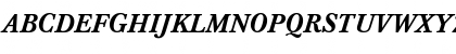 Download BaskervilleTMed Italic Font Uppercase Preview