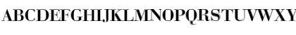 Download Bauer Bodoni D In1 Regular Font Uppercase Preview