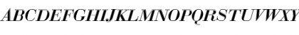 Download Bauer Bodoni D In1 Regular Font Uppercase Preview