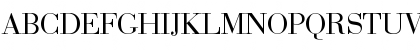 Download Bauer Bodoni DC D Regular Font Uppercase Preview