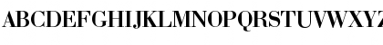Download Bauer Bodoni SC D Regular Font Uppercase Preview