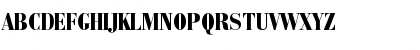 Download BauerBodni BlkCn BT Black Font Uppercase Preview