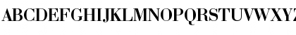 Download BauerBodSCDEEDemBol Regular Font Uppercase Preview