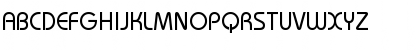 Download Bauhaus Regular Font Uppercase Preview