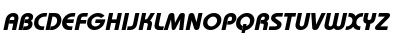 Download BauhausLH Bold Italic Font Uppercase Preview