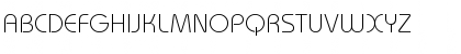 Download BauhausLH Regular Font Uppercase Preview