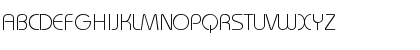 Download BauhausLightLight Regular Font Uppercase Preview