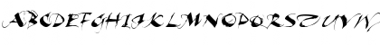 Download Beautiful Ink Regular Font Uppercase Preview