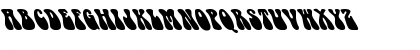 Download Bell Bottom Extreme Lefty Regular Font Uppercase Preview