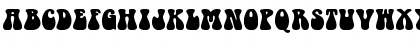 Download BellBottom Wide Regular Font Uppercase Preview