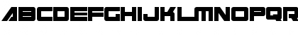 Download Cyberspace Regular Font Uppercase Preview