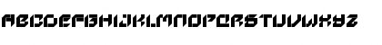 Download Cyberwar Regular Font Uppercase Preview