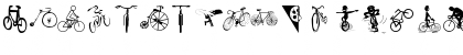 Download Cycling Regular Font Uppercase Preview