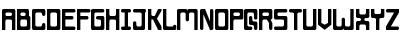 Download Das Space Fiend Regular Font Uppercase Preview