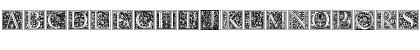 Download Decorative Initials 1 Regular Font Uppercase Preview