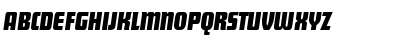 Download Dekodisplay-Italic Regular Font Uppercase Preview