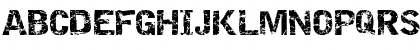 Download Destroy Regular Font Uppercase Preview