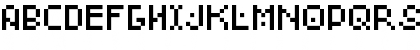 Download Dude, c'mon Regular Font Uppercase Preview