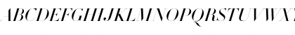 Download Didot Medium Italic Font Uppercase Preview