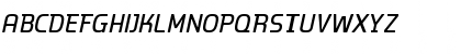 Download Dieselis-SCOneOblique Regular Font Uppercase Preview
