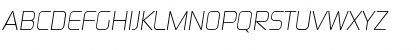 Download Digital-LightIta Regular Font Uppercase Preview