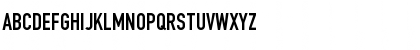 Download DIN1451EF Regular Font Uppercase Preview