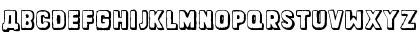 Download Dinarjev Republika Regular Font Uppercase Preview