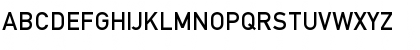 Download DinC Regular Font Uppercase Preview