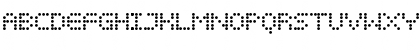 Download Display Dots Regular Font Uppercase Preview